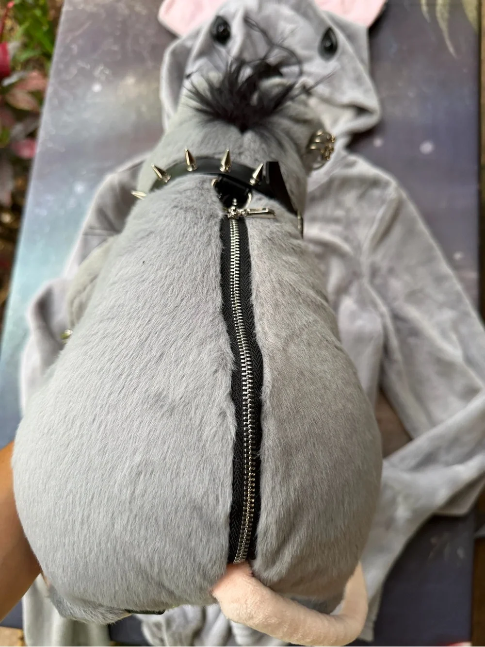 Dolls Kill Rat Costume & Backpack Bundle